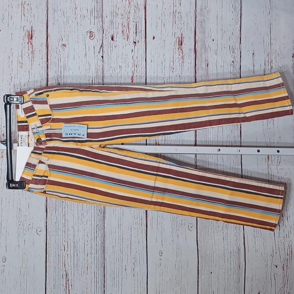 NWT Frame Denim Le High Straight Ankle Jeans in Painterly 24 - Picture 2 of 8